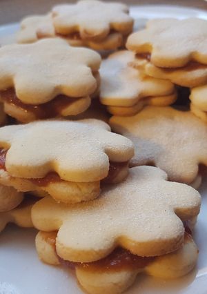 Gluténmentes tejmentes linzer recept fotója