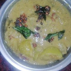 A picture of Raw tomato koottu/kostu/பச்சை தக்காளி கூட்டு.