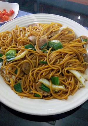 Foto resep Spgheti ala mie goreng