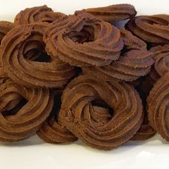 A picture of Japanese Squeezed coffee Cookies.