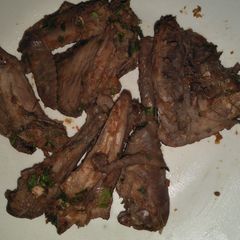A picture of Wet fry chicken.