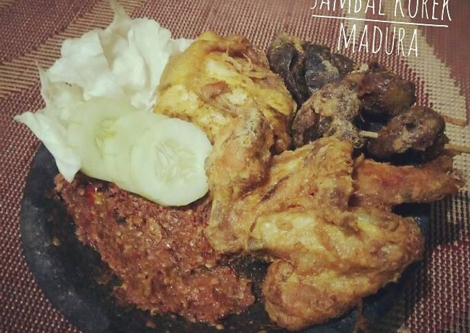 Ayam Penyet Sambal Korek Madura