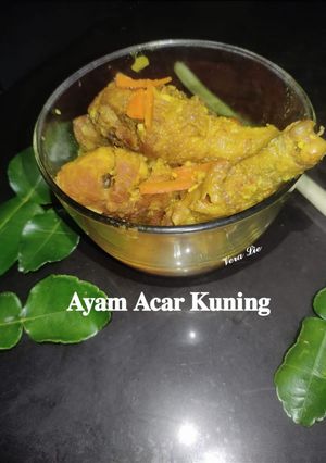 Foto resep Ayam Acar Kuning