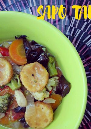 Foto resep Sapo Tahu Ayam