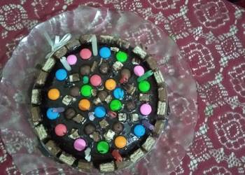 Easy Serving Recipe Chocolate kit kat cack Yummy
