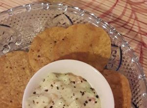 Una foto de Dip de pepino