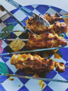 Une photo de Brochettes de poulet aux épices