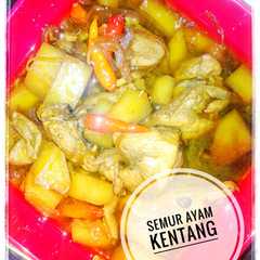 A picture of Semur Ayam Kentang #PR_anekasemur.