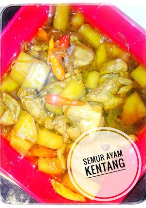 Foto resep Semur Ayam Kentang #PR_anekasemur