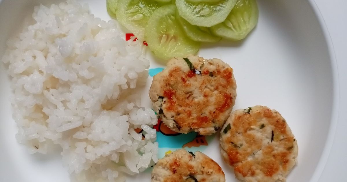 H200. Perkedel Ayam Tempe (12 month+)