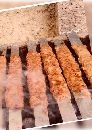 عکسی از دستور کباب کوبیده🌺