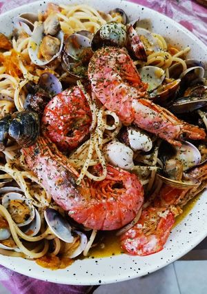 Foto di Spaghetti ai frutti di mare