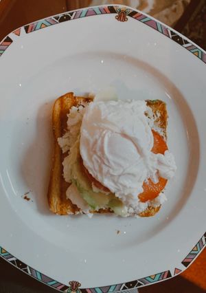 Φωτογραφία της συνταγής Brunch με αυγό ποσέ