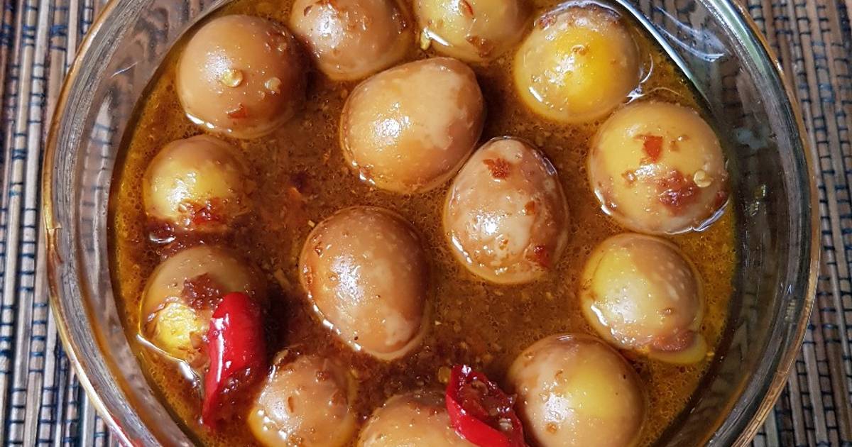 Resep Telur Puyuh Bumbu Kecap Oleh Khalfi Adhistiana Putri Cookpad