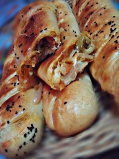 صورة لوصفة خبز محشي 🥖: