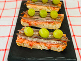 Tostas para vermut dominguero