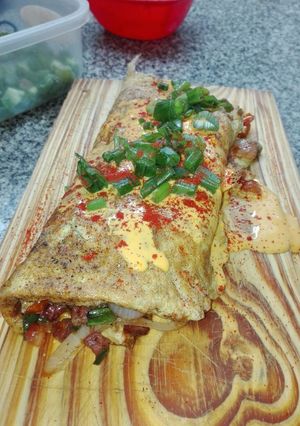 Una foto de 💥Omelette relleno