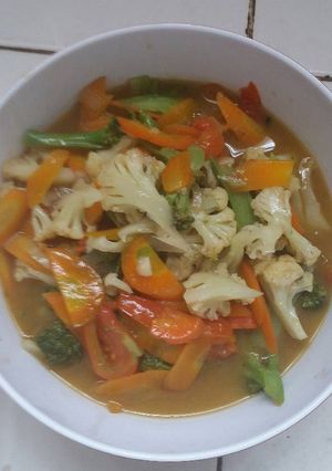 Foto resep Ca brokoli pelangi 😍