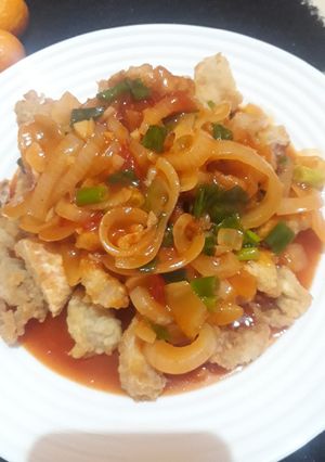 Foto resep 40. fillet ikan kakap merah pedas manis