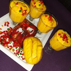 A picture of Mango surprise delight.