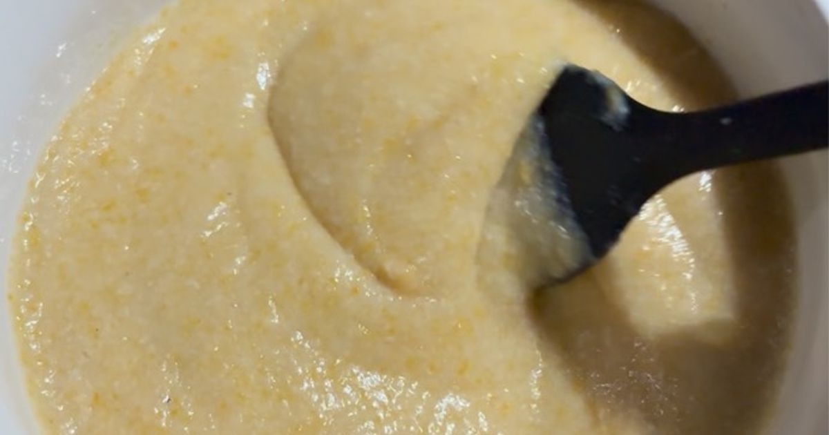 Puree Gulai Ayam #EdisiMPASI
