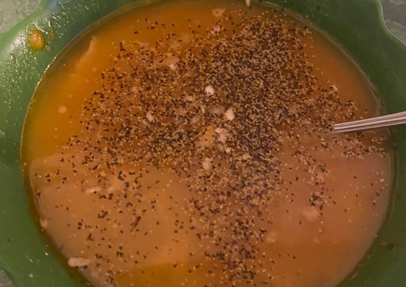 My lovely bean and bacon soup