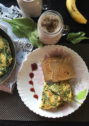 A picture of Spinach Frittata.