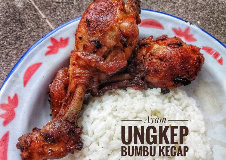 Langkah Mudah untuk Membuat Ayam Ungkep Bumbu Kecap (bakar/goreng), Enak