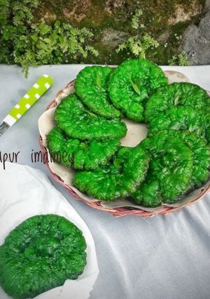 Foto resep Kue cucur pandan (3 bahan)