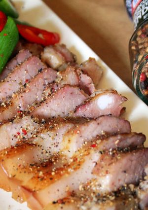 孜然香烤胡椒醃肉 的食譜成品照片
