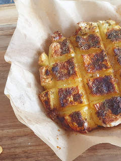 Una foto de Camembert en airfryer