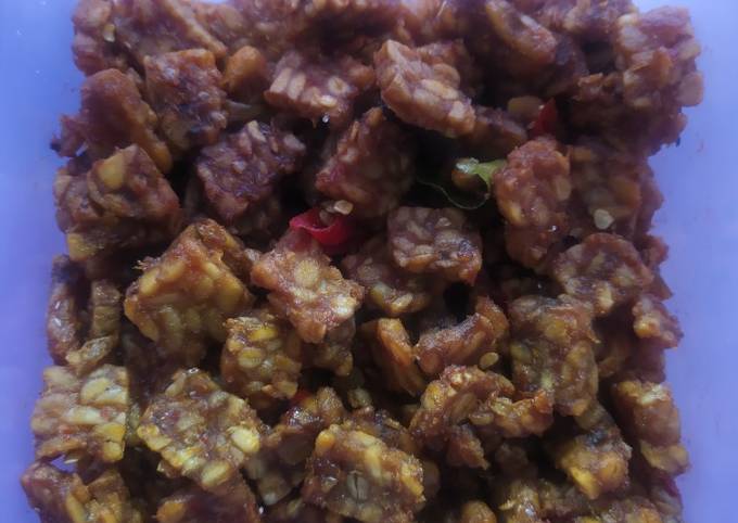 Sambal goreng tempe kriuk