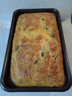 A picture of No Crust Quiche.