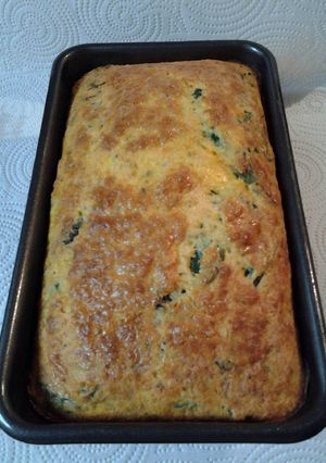A picture of No Crust Quiche.