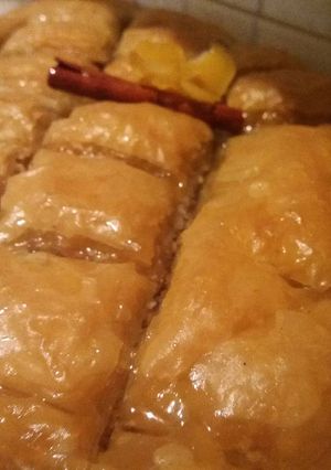 A picture of Baklava.