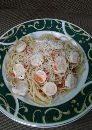 Foto resep Spaghetti Aglio Olio