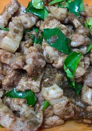 รูปของ หมูผัดกะปิ