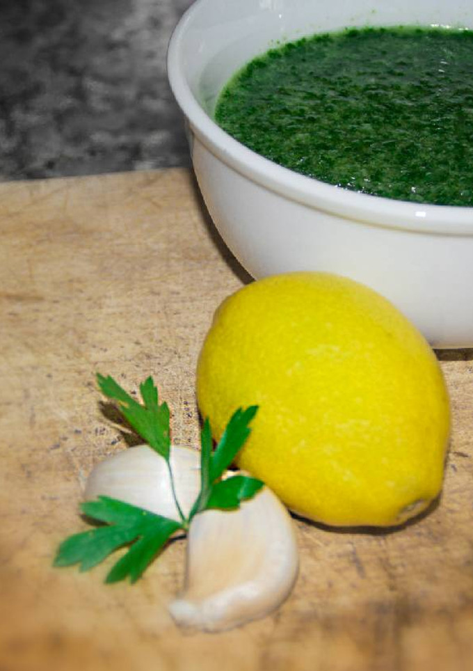 Una foto de Salsa verde o salsa Mery