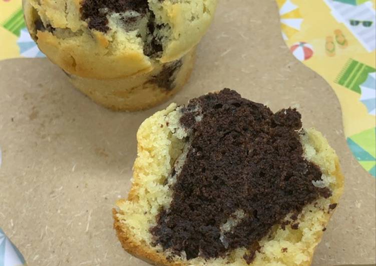 Muffin marbré au cake Factory ou pas