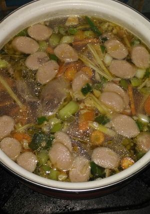 Foto resep Sop ayam Pak Min ala saya😃