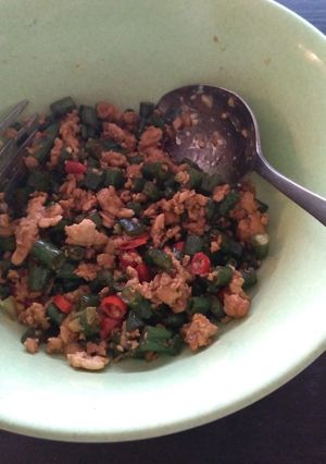 Foto resep Kacang Panjang Tumis Ayam Cincang