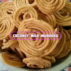 A picture of Coconut milk murukku.