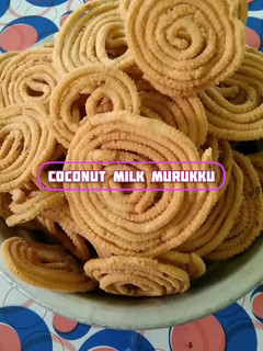 A picture of Coconut milk murukku.