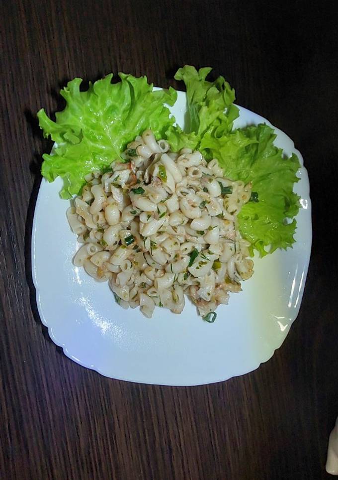 Макарони з тунцем
