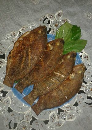 صورة لوصفة سمك مقلى