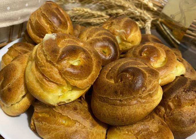 Профитроли с заварным кремом