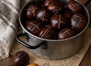 Foto di Castagne lesse