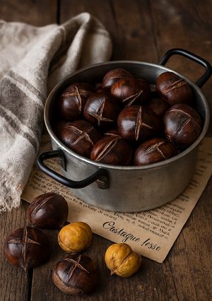 Foto di Castagne lesse