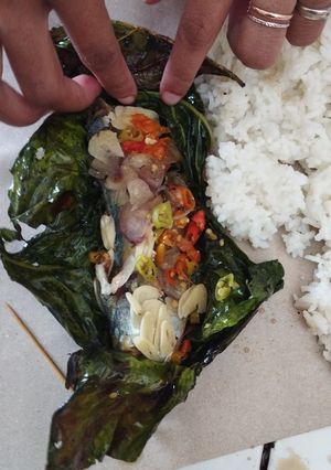 Foto resep Ikan peda bungkus daun mengkudu