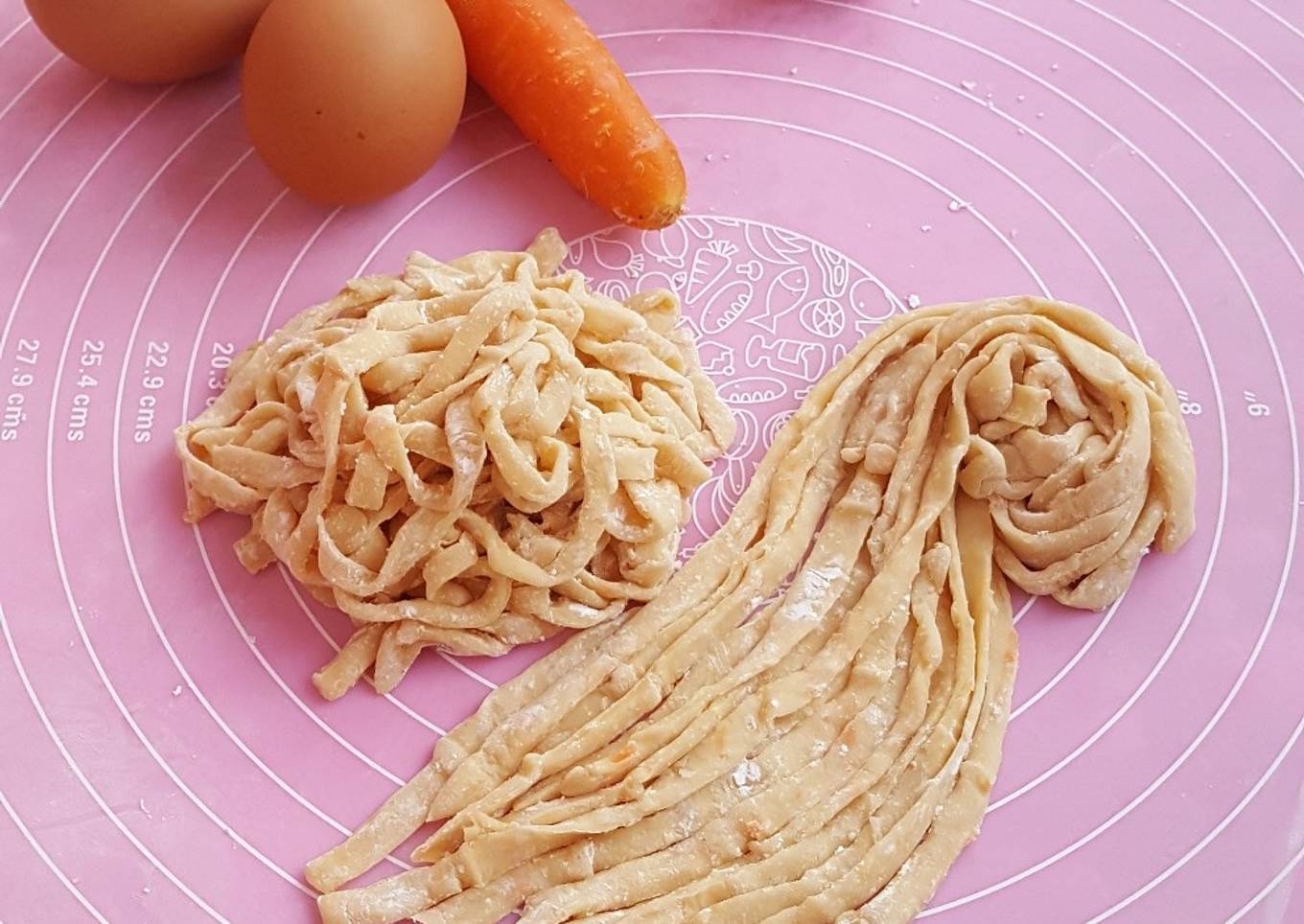 Mie Telur Wortel Homemade